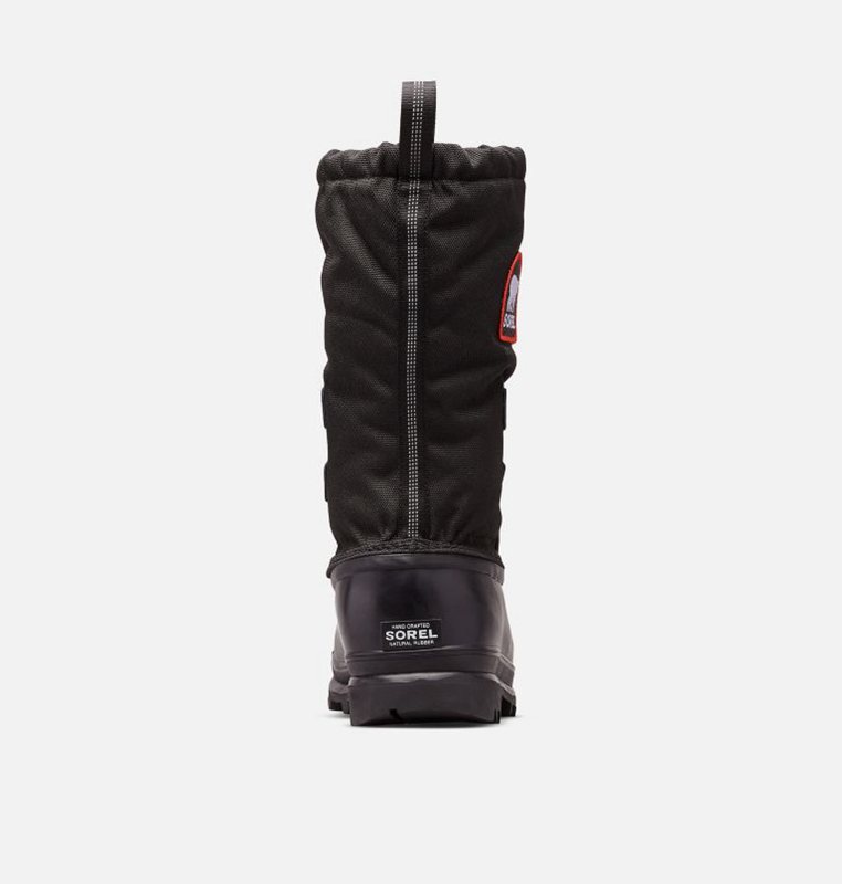 Sorel Dam Vinterkängor Svarta/Röda - Glacier™ Xt Låga - AVO-985026